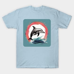 Dolphin Lover Gift,, Animal design, Dolphin Gift T-Shirt